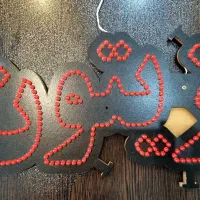 ال ای دی|ریسه و چراغ تزئینی|گرگان, |دیوار