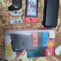 نینتندو سوئیچ کپی خور با دسته پرو کیف و جویکان|کنسول، بازی ویدئویی و آنلاین|تهران, سازمان برنامه|دیوار