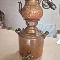 کتری و قوری مسی زیبا