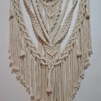دیوارکوب مکرومه