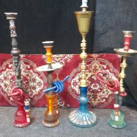 قلیان عربی چوبی برنج