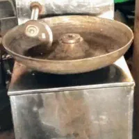 سبزی خردکن و سرخ کن صنعتی ( در حد نو )