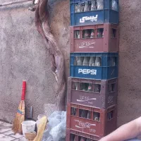 جعبه نوشابه باشیشه هاش