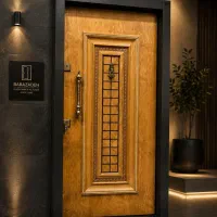درب ضد سرقت سوپرراش مدل ونوسPlus اتاقی در زدآب فلز