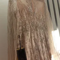 لباس مجلسی ماکسی سنگدوزی بسیارزیبا