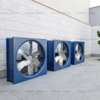 فن هواکش صنعتی ۱۴۰ در ۱۴۰ + دمپر اتوماتیک کلاچ دار