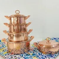 قابلمه مسی/سرویس پذیرایی مسی/ظروف مسی