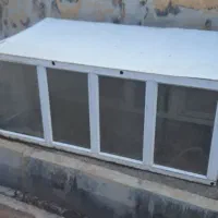 قفس بزرگ آلمینیومی برای نگهداری انواع پرنده ومرغ