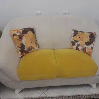 مبل ۷ نفره  با میز جلو مبلی مناسب منازل کوچک