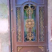 درب آهنی به همراه چهارچوب