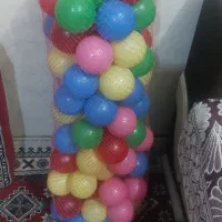 توپ رنگی ۱۰۰ عددی