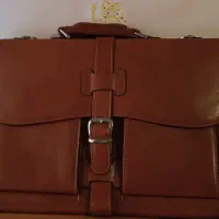 کیف اداری چرم طبیعی دست‌دوز نو
