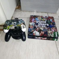 ps4 slim 1tra دودسته و پایه شارژ