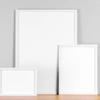 قاب عکس آ3 ،  A3 سفید