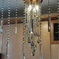 لوستر|لوستر و چراغ آویز|تهران, دهقان|دیوار