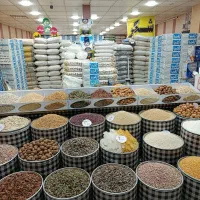 نخود لوبیا عدس چیتی لپه روغن سویا عنبربو