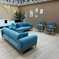 مبل دسته چوبی