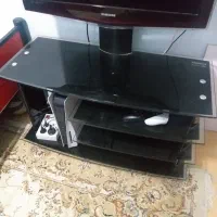 میز تلویزیون شیشه ای