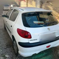 پژو 206 سفید تیپ۳ مدل ۹۶