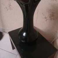 گلدان بلوررنگی-خمره تزئینی-تنگ گل-گلدان گل مخمل