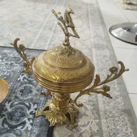 جا شکلاتی و شیرینی خوری برنجی