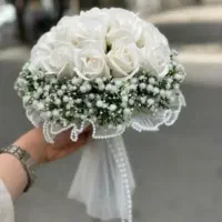 دسته گل عروس جاودان