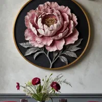 آموزش نقاشی تابلو دکوراتیو برجسته ومدرن