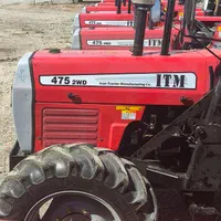 تراکتور فرگوسن دو دیفرانسیل جلو چرخ بزرگ