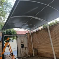 سایبان خودرو  ارزان پارکینگ سایه بان حیاط سقف کاذب