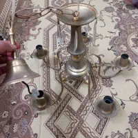 لوستر قدیمی برنزی