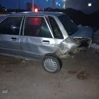 پراید مدل 88 رنگ نقره ای تیپ132