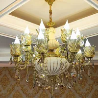 لوستر 16 شاخه مدل آناهیتا تولیدی لوستر رستمی