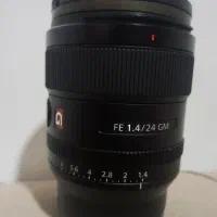 لنز ۲۴ فیکس جی مستر اف یک چهار در حد انباکس