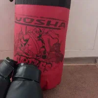 کیسه بوکس بچگانه با دستکش