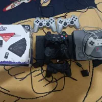 دسته کامپیوتر و پی اس 2 و1 و ضبط ماشین