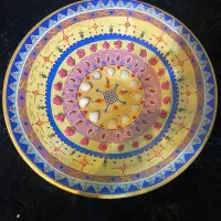 دیوار کوب سفالی و چینی