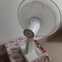 پنکه رومیزی پارس خزر قدیمی بدون کنترل درحد نو