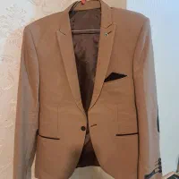 کت تک قهوه‌ای شکلاتی