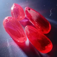 یاقوتهای تراش کهنه قاجاری