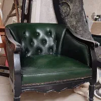 صندلی مبلی چرم