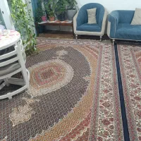 دوتا فرش  9متری کاملا تمیز در حد نو