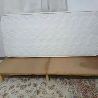 خوشخواب تک نفره و کفی زیر تخت نئوپان چوبی