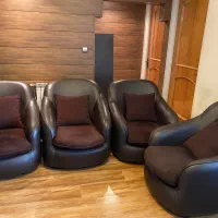 ست مبلمان چرم ۷نفره اسپرت