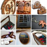 خدمات طراحی/ برش و حکاکی (لیزری) بادقت وتحویل سریع