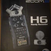 رکوردر حرفه ای صدا زوم Zoom H6 Black