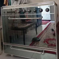 گازپنج شعله فرداردارای دوجوجه گردان وگرم نگهدارنده