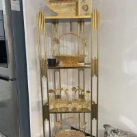 استند دوطبقه گنجه دکوریجات کتابخانه باکس گل گ ی ا