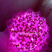 کادوبوکت پولیش خرگوش دسته گل چراغ دار خواستگاری رز