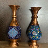 گلدان مسی صنایع دستی