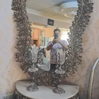 اینه و شمع دان